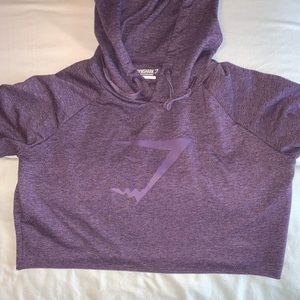 3/$20!! Gymshark cropped hoodie